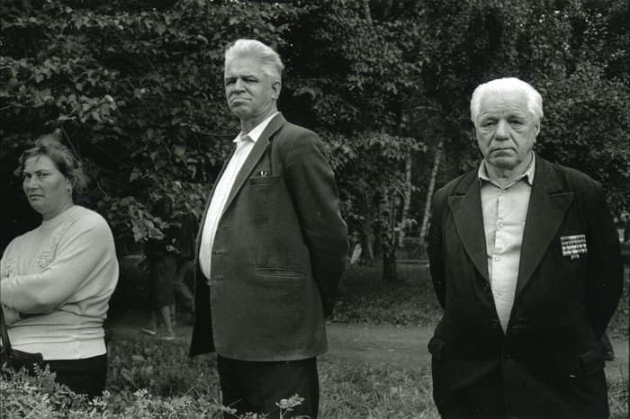 Krass Clement. Фотография из книги "Hvor Ingen Talte". Москва, 24 августа 1991.